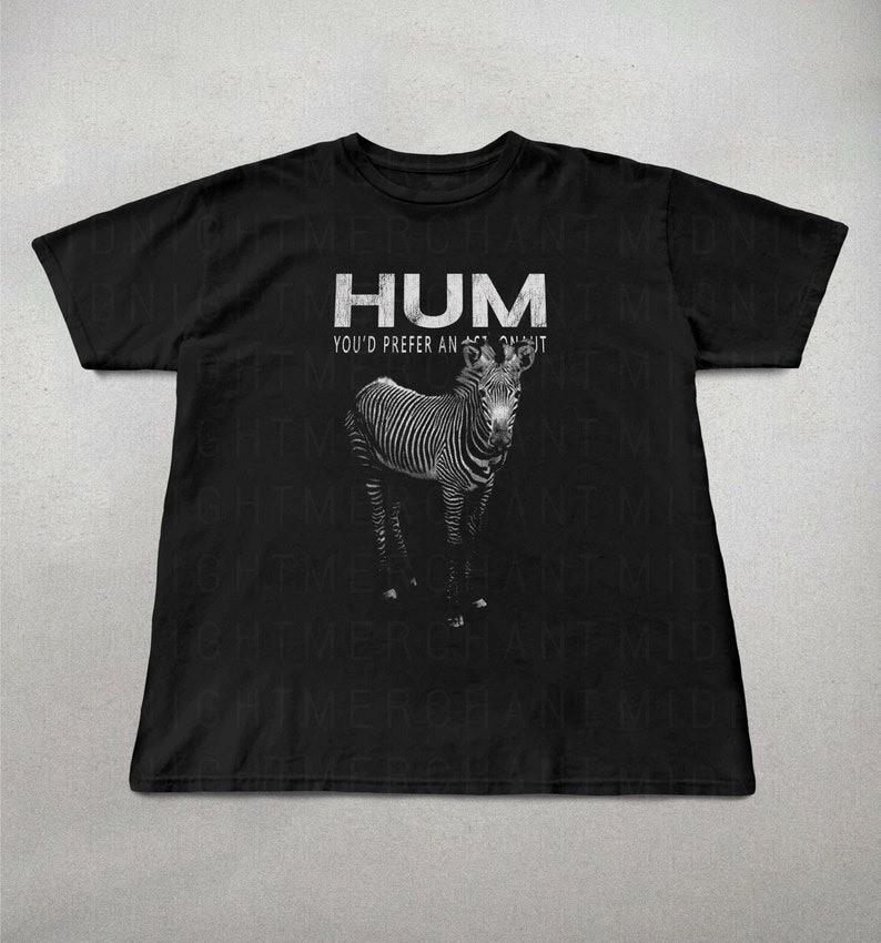 HUM Band Retro Graphic Unisex Tee S5XL Unisex T-Shirt XXL