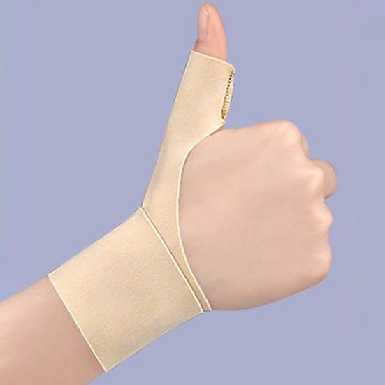 Wrist Band Wide Strap Soft Uniform Force Ultra-thin Skin-touch Wrist Protection Fastener Tape Joint Fixed Thumb Support Wrist Fitness Accessories