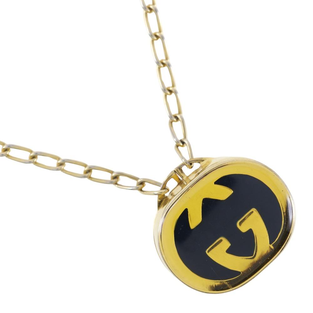 

GUCCI rocket Necklace gold Plated Gold 33.5g Women Used
