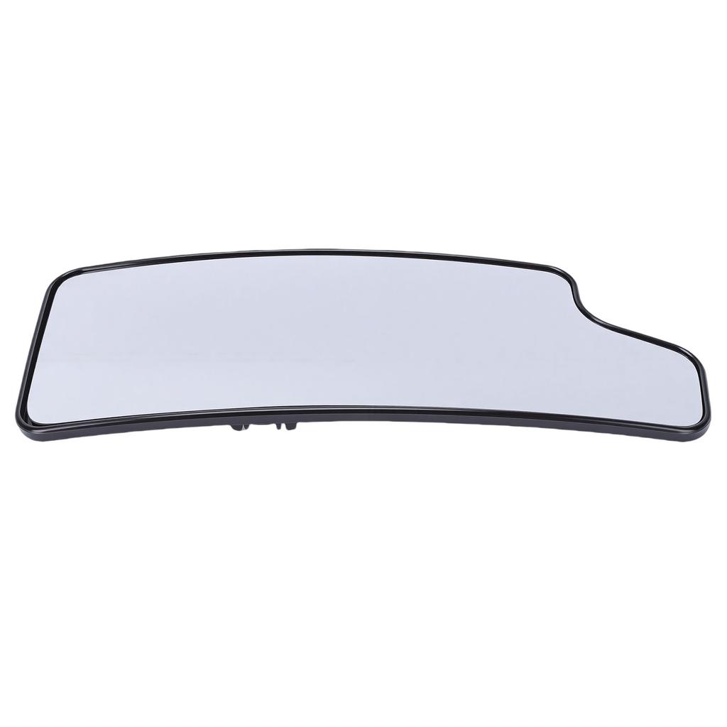 Lower Mirror Glass Heated Convex Towing Mirror Driver Side Lower Exterior Mirror Glass with Backplate Replacement for