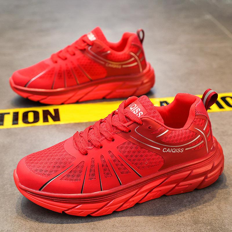 Modă Modă Pantofi de alergare pentru cuplu Confort Plasă Gol Respirabil Adidași casual Moale Ușor Versatil Pantofi pentru bărbați Antiderapant Tenis