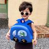 Adorable Cartoon Car Crossbody Bag 2024 New Trendy Kids Backpack In Pink