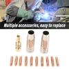 Gas Nozzle Included MIG Welding Nozzle Set Welding Torch Accessories Kit  For Replacement