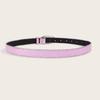 Girl Glittered Waist Belt Street Dance Jeans Belt Decorative Round Buckle