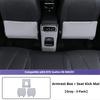 For BYD Sealion 06 EV DMI Seat Back Kick Pad Leather Armrest Storage Box Anti Scratch Protector Semi-Wrapped Car Accessories