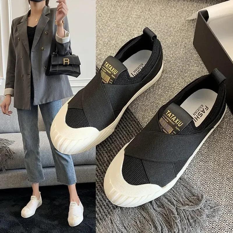 Quality Women's Flats Fashion Spring Casual Shoes for Women Comfortable Soft Sole Non-slip Womens Driving Shoes Zapatillas Mujer