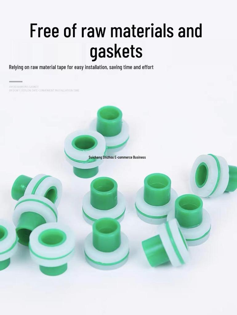 Thickened Silicone Pad for 4-Point Faucet Sealing - No Raw Tape Needed, High Temp Resistant