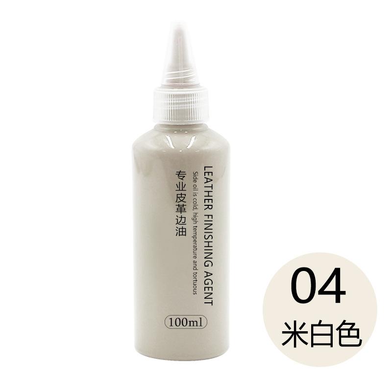 100ml Matte Lederkantenversiegelungsöl Kältebeständig Hochtemperaturbeständig Verhindert Feuchtigkeitsaufnahme und Verformung des Leders