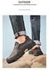 Men's Thick Sole Wear-Resistant Leather Hiking & Casual Shoes