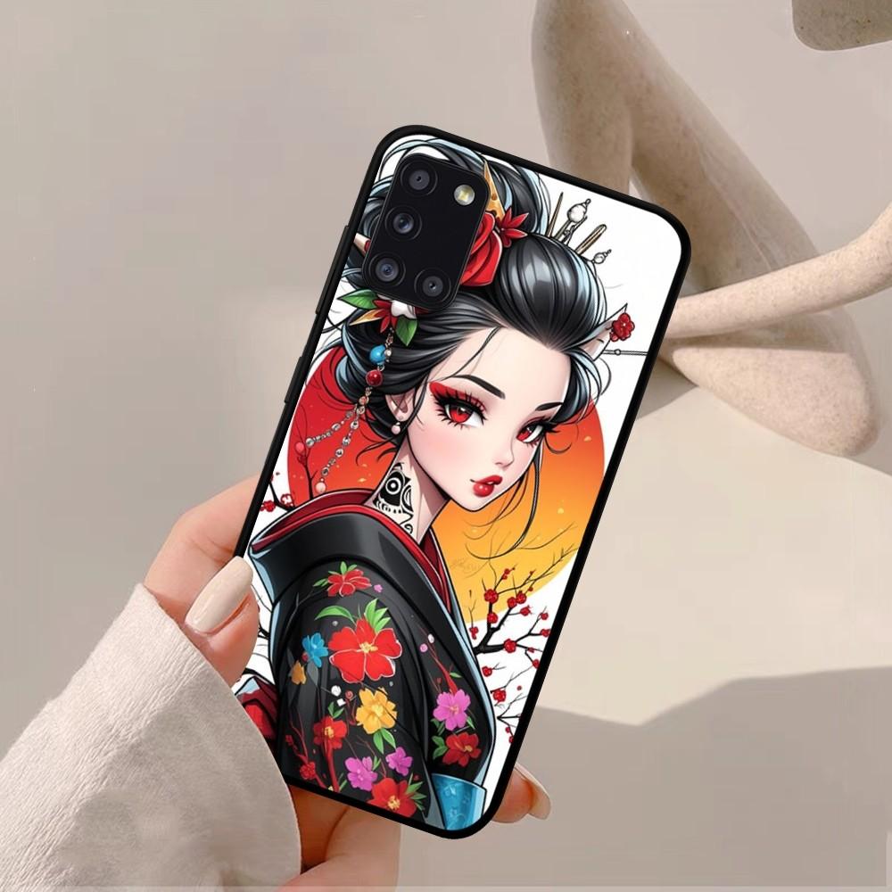 Japanese Style Art Phone Case For Samsung A 10 11 12 13 20 21 22 30 31 32 40 51 52 53 70 71 72 73 91 13 Shell