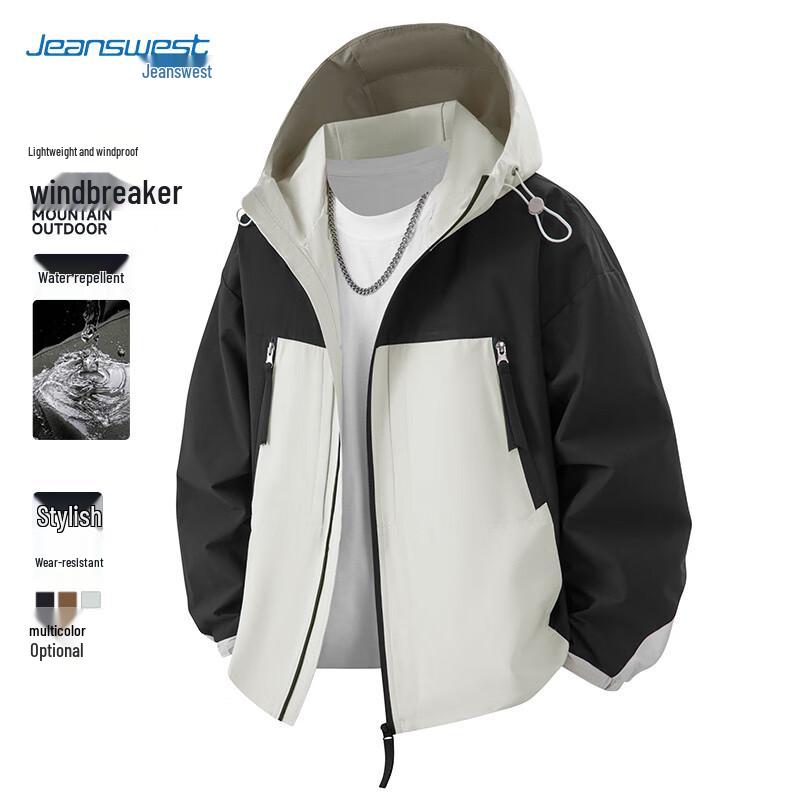 Jeanswest Men s Spring Autumn Windbreaker Jacket XL