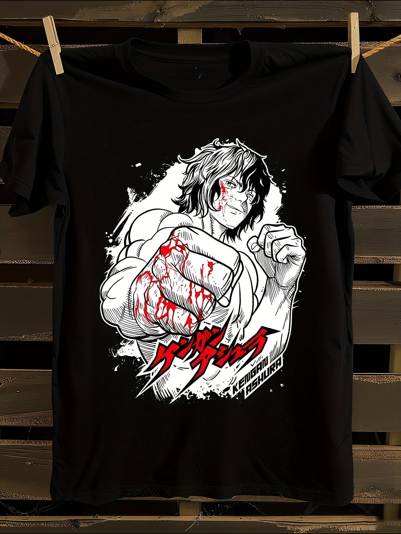 Kengan Ashura Anime Manga T-shirt S