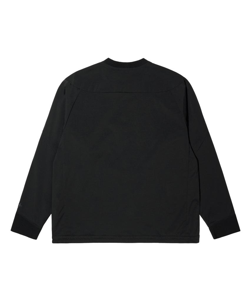 Loghideumatin Lm Woven Achromatic Crew Neck (Black)
