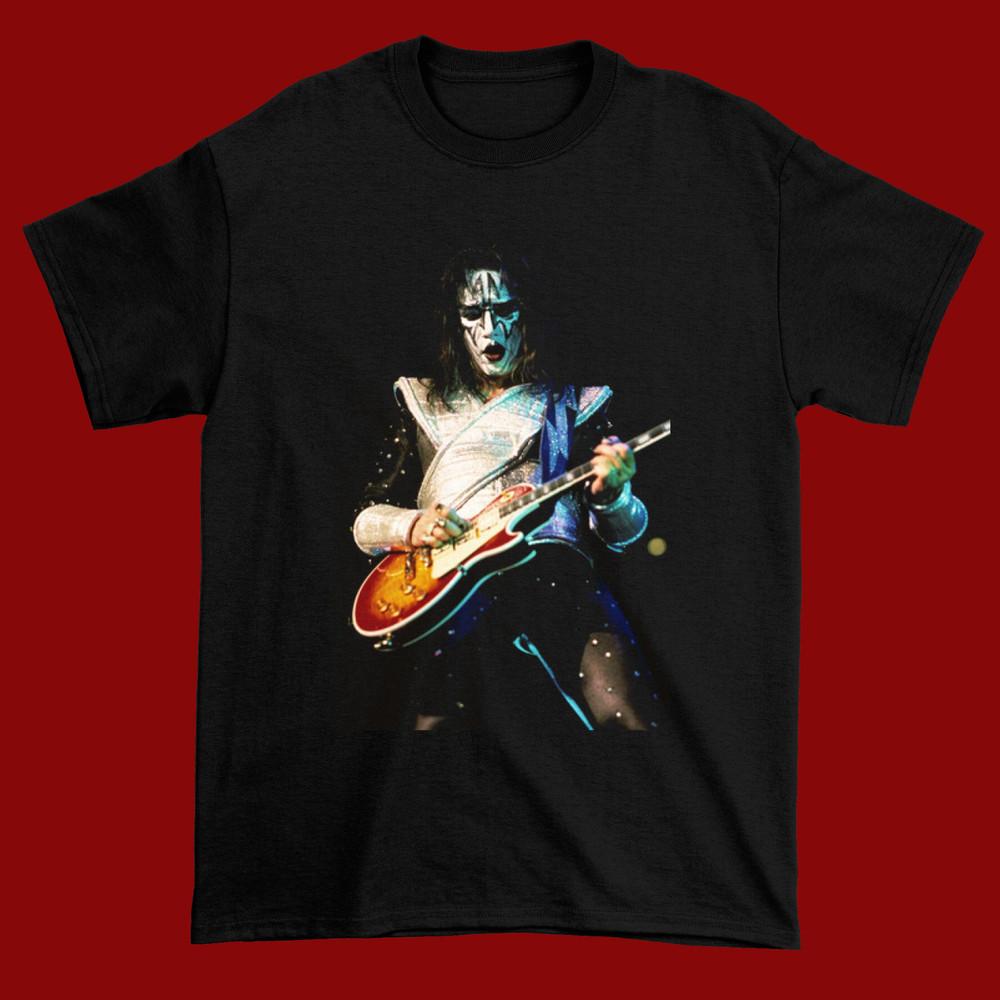 

Shine On Ace Frehley Black Unisex All size Shirt D2007 Unisex T-Shirt XL