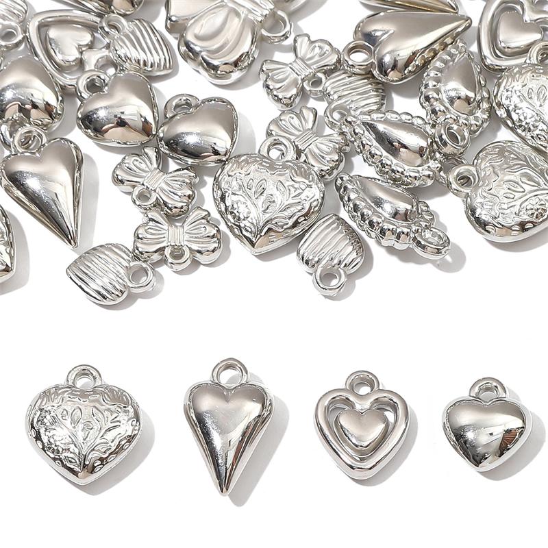 5-20Pcs Plastic CCB Pendant For DIY Necklace Bracelet Earrings Jewelry Making Craft Accessories