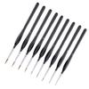 Triangular Weasel Hair Brush Set: Wooden Rod Outlining & Line Drawing for Watercolor and Oil Painting.