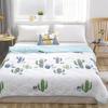 Cactus Print Summer Cooling Quilt