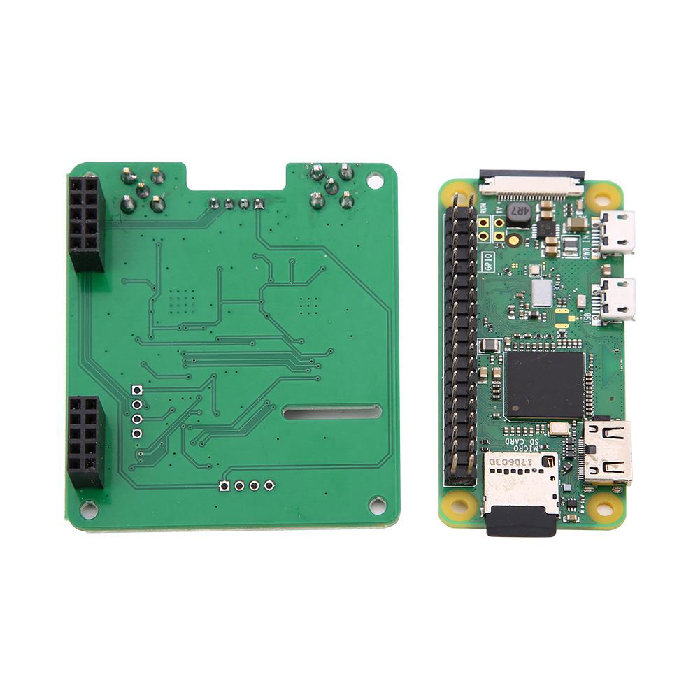 For Raspberry Pi MMDVM P25 DMR YSF Hotspot   Antenna OLED WIFI Router DIY Kit Black Case