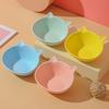 Macaron cat bowl ceramic pet bowl cat bowl dog bowl cat bowl with angled mouth for neck protection ceramic snack bowl water bowl