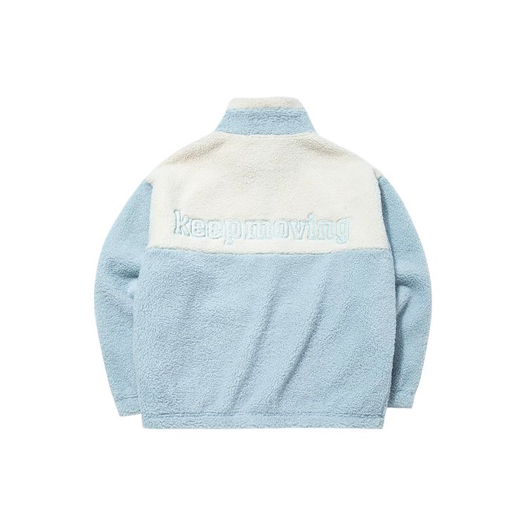 Anta Lifestyle Series Lamb Fleece Stand Collar Sports Jacket Women Jacket Light-Blue 162148725-3