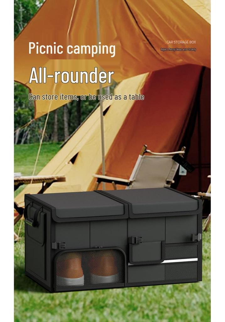 Large Capacity Foldable Car Trunk Organizer Bag