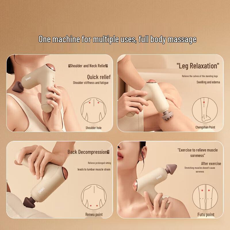 Breo Sport M0220 Professional Fascia Massage Gun with Heat Function