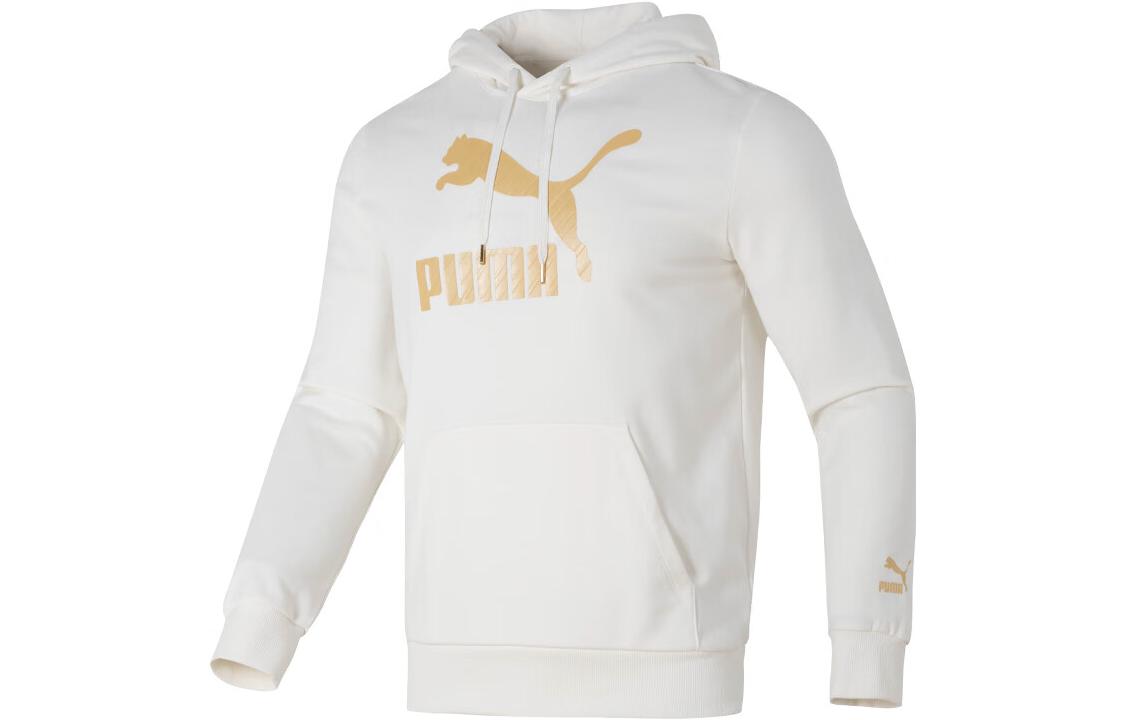 PUMA Толстовки Мужские Белые С капюшоном Умеренные Другое 625822-65 L