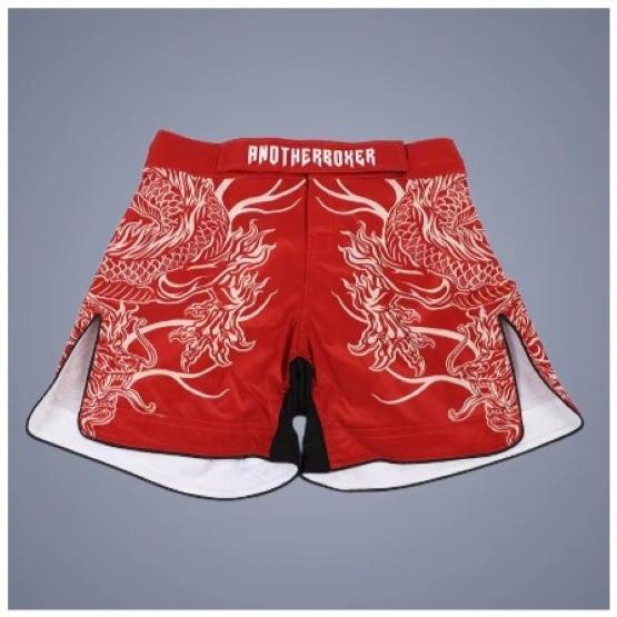 MMA UFC Martial Arts Muay Thai Shorts Pants Kickboxing Boxing Fight Unisex Men Women Kid Quick Dry Print Elastic Polyester Training Trunk