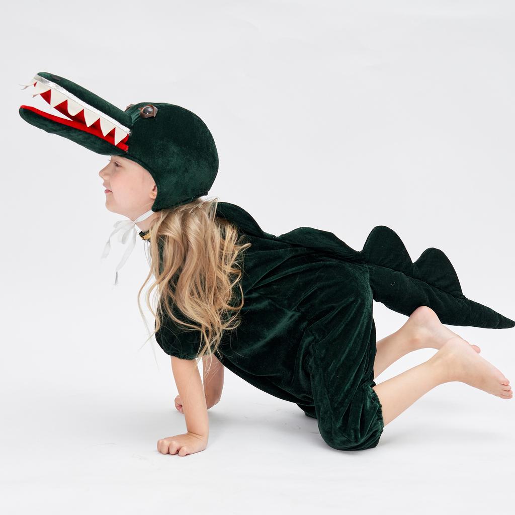 Boys and Girls Cos Crocodile Performance Costumes, Children's Animal Crocodile Performance Costumes