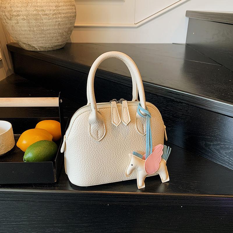 Bowling Bag Shell Bag High Sense 2025 Fashion Versatile Niche Messenger Handbag Shoulder Bag