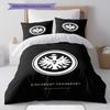 Vzorové povlečení Eintracht Frankfurt Domácí dekorace Narozeninový dárek ( 1 povlak na peřinu + 2 povlaky na polštář, bez náplně),merchandise pro fanoušky.