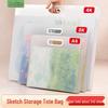 Children's Artwork Storage Album: 4K Drawing Clip & Handheld Painting Bag