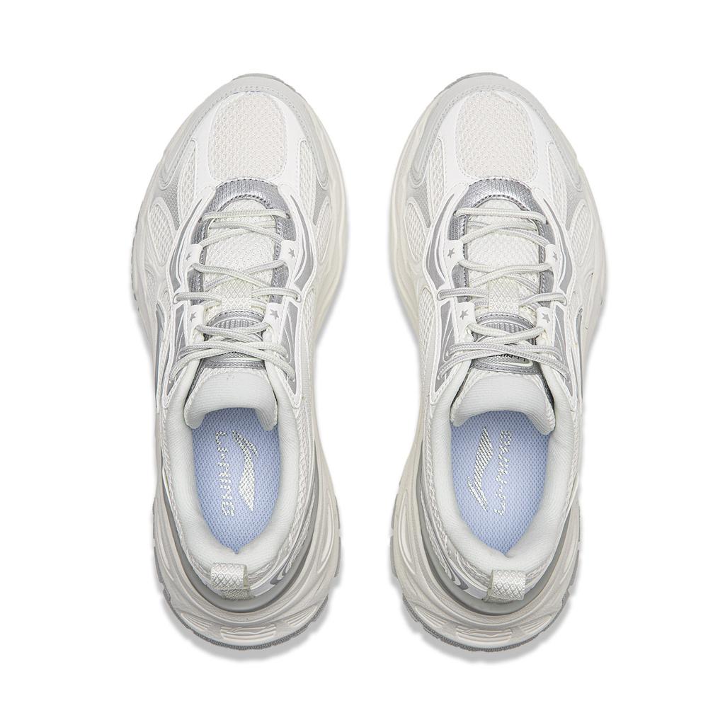 Li Ning Star Ring Y2K Soft Retro Fashion Versatile Height Increasing Non-Slip Wear-Resistant Breathable Low-Top Casual Shoes Men sneaker AGCV355-1