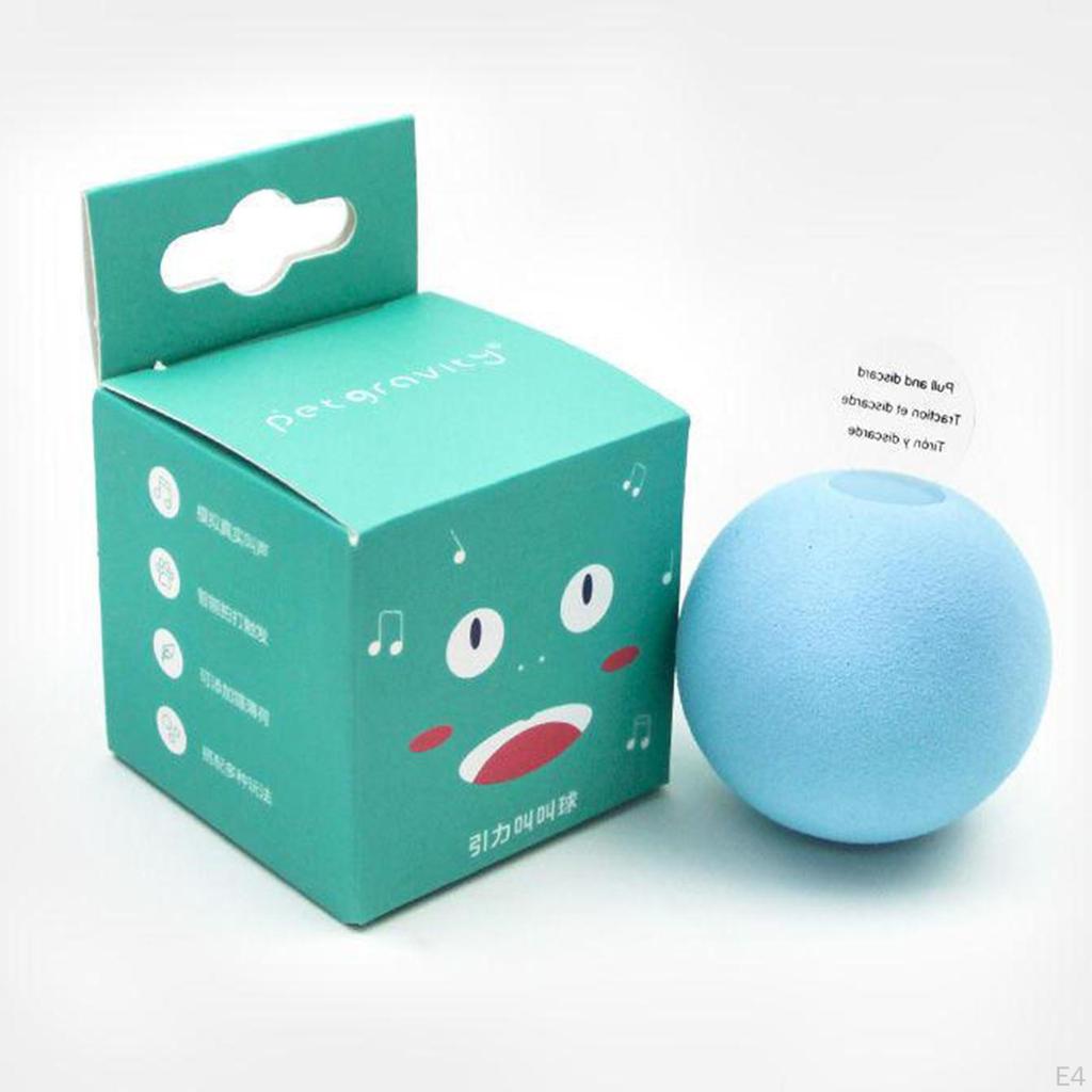 Katzenspielzeug Interaktiver Ball Nachfüllbar Katzenminze Training Spielen Haustier Quietschendes Zubehör Produkte