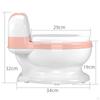 Toilet Transition Seat with Storage And Brush, for Indoor Outdoor Use, Compact Size