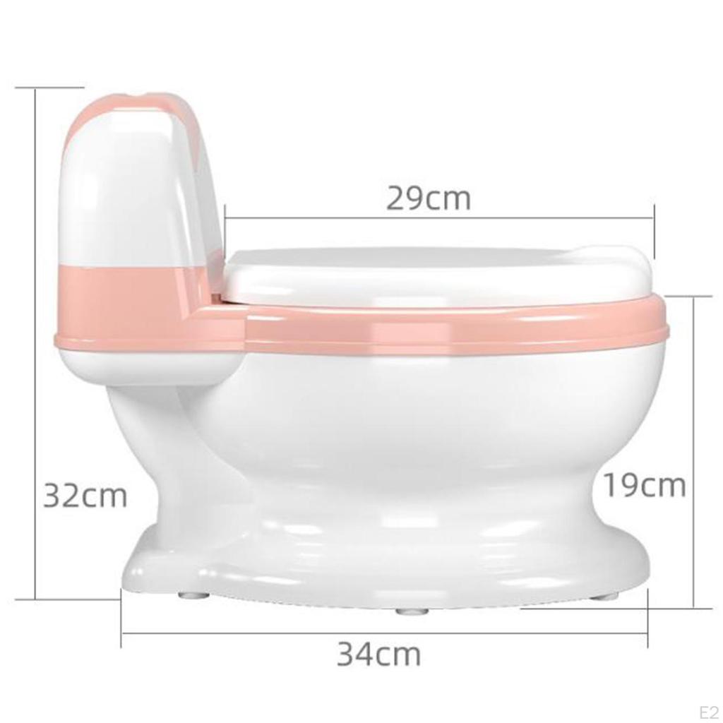 Toilet Transition Seat with Storage And Brush, for Indoor Outdoor Use, Compact Size