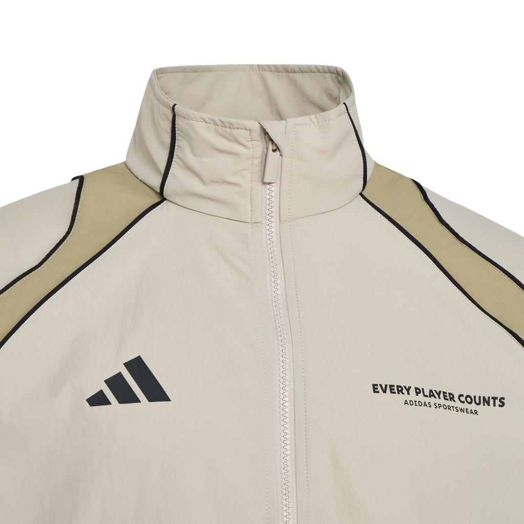 adidas Brand Love Light Track Top Stand Collar Zipper Loose Sports Long Sleeve Jacket Men Jackets IB6982