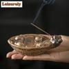 Turtle Plate Incense Holder Vintage Mist Smoking Steamers Incense Burners Aromatherapy Censer Tea Items Accessories Ornaments