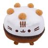 Kawaii Ice Cream Cake Fat Cat Plushies Soft Stuffed Animals Pillow Accompany Sleep Toys Home Decoration Kids Toy Birthday Gifts