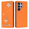 Diamond Cute Cards Solt Wallet Leather Phone Case For Samsung S26 Ultra S25 Plus S24 S23 A16 A26 A17 A07 Flip Bag Pocket Cover