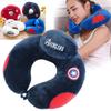 Ultimate Comfort Airplane Inflatable Neck Pillow With Ergonomic U-shape Design