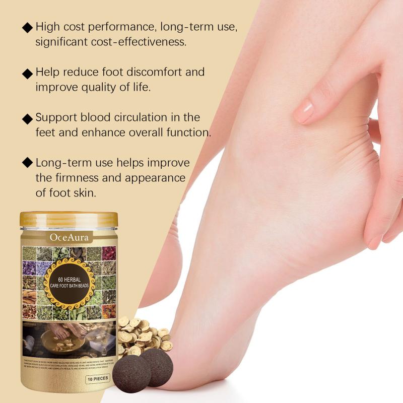 Oceaura Herbal Foot Bath Pill Mild Ingredients Foot Skin Relief And Comfort Foot Bath Pill