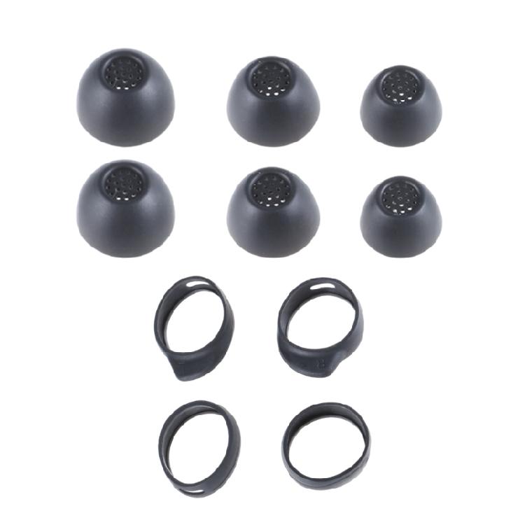 

Silicone Replacement Eartips Earplugs Wing Tips Set For In Ear Earbuds for Buds FE Earbuds 1Set Eartips чорний