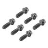 6PCS Bicycle Stem Bolt M5 X 16mm Titanium Alloy Waterproof Rustproof Handlebar Stem Bolts Screw for