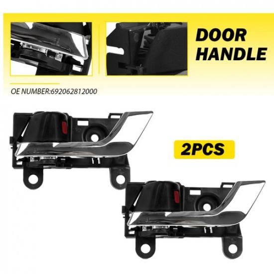 For 2008-13 Toyota Highlander Car Interior Inner Door Handle Left Driver Pair M