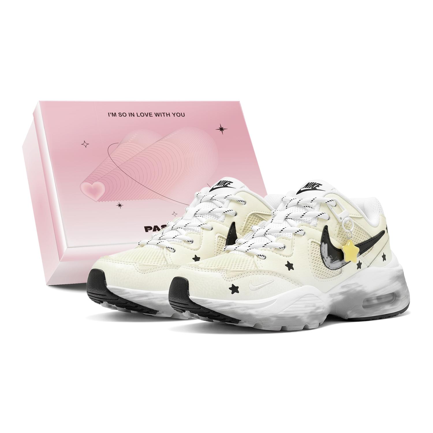 

Nike Air Max Fusion Abrasion Resistant Low top Running Shoes Women s Yellow CJ1671-100(TeamS3-S-BOX) 38.5