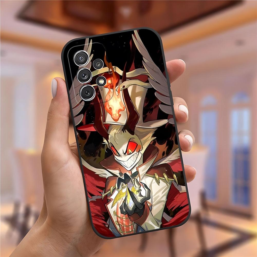 Anime H-Helluva Boss Phone Case for Samsung S23 Ultra S24 S22 S20 Fe S21 Plus Galaxy A54 A34 A24 A53 M54 Note 20 Back Cover