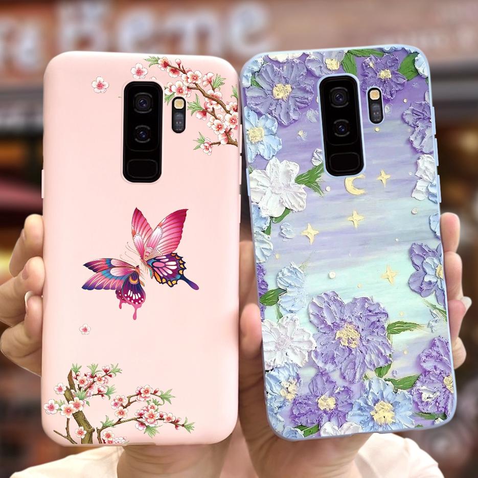 For Samsung Galaxy S9 Plus Case Cute Dinosaur Cartoon Cover Soft Silicone Phone Case For Samsung S9 Plus S9+ GalaxyS9 Back Cover
