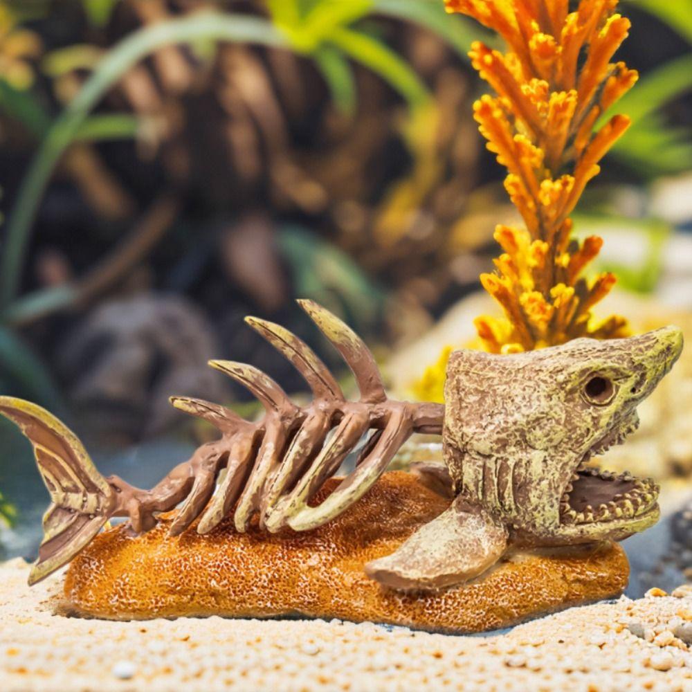 

Simulation Aquarium Artificial Fish Bone Decorative Fish Bone Ornaments Landscape