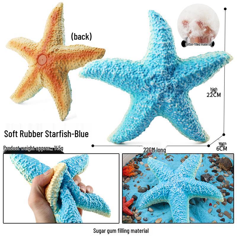 Children's Soft Rubber Marine Animal Toys: Killer Whale, Great White Shark, Beluga, Blue Whale, Dolphin, Sperm Whale Models